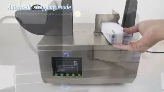 JB-530 Automatic Paper Tape Strapping Machine OPP Film Binder Vegetable Banknote Medicine Box Bind