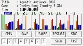 [SPC700 Arrangement] Donkey Kong Country 3 GBA - Water World/Aquatic Ambiance 2005