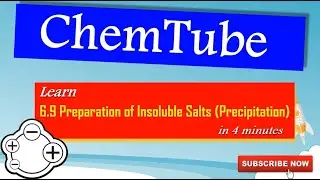 Chemistry SPM: Learn 6.9 Double Decomposition / Precipitation In 4 Minutes