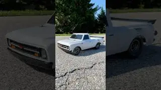 Traxxas Drag Slash 3s 0-132ft in seconds #traxxasracing #traxxas #rccar #dragrace #dragtruck #chevy