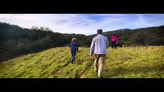 Hiking in the Greek countryside