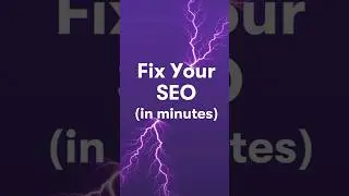 SEO in MINUTES.. not months!