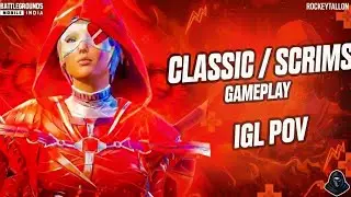 🔴 LIVE NOW: BGMI SCRIMS + CLASSIC ACTION | ROCKEYSTALLON