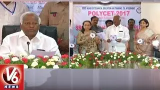 TS POLYCET-2017 Results Declared, Counselling Begins From May Third Week | V6 News