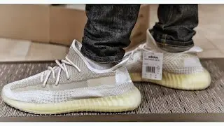 Adidas Yeezy Boost 350 V2 Natural Unboxing and On-Foot Review