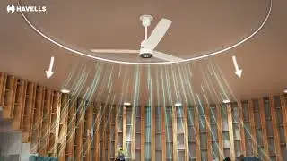 Havells Fab U-LED Fan | Stylish, smart and simply stunning