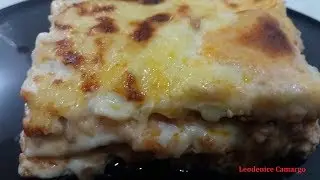 Lasanha à Bolonhesa - (como fazer a massa e os molhos) - Leodenice Camargo #14