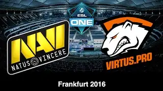 Navi vs VP Game 2 ✓ ESL One Frankfurt 2016