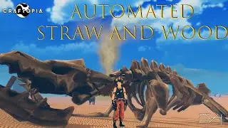Craftopia - Automated Straw and Wood Farm - requested by DragonFire92