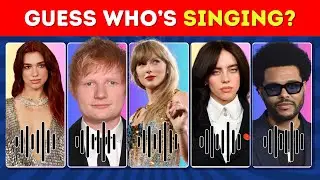 🎵 Guess the Singer by the Voice 🎤 | Fun Music Trivia