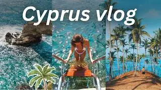SUMMER holiday vlog in CYPRUS 🌴 with boyfriend 💕 beach, yacht day, dancing, quad bike, food 🍋