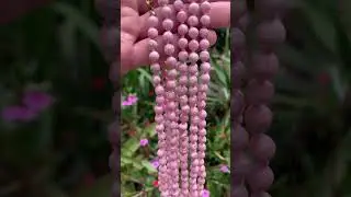 Hand Made Rare Rhodochrosite Bead Necklace - Sold Per Item - From Argentina