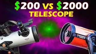 Шокирующие различия между телескопами за 200 и 2000 долларов | NexStar 8SE и StarSense 114LT