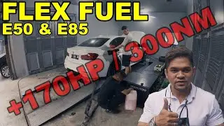 ETHANOL FLEX FUEL DYNAMIC TUNE: +170HP/300NM // 2KD @vnt.winter_soldier is BACK with 480HP/850NM