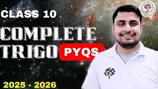 Class 10 Complete Trigonometry PYQs 2025–26 | Board Exam Preparation | Study with Talent Academy