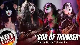 KISSNATION - Tributo M&eacute;xico - God Of Thunder (German Garden) #cdmx #tributoakiss #kissnation