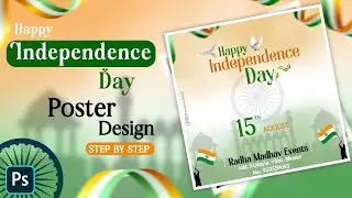 15 August Post Design In Photoshop ||15 August Poster Design || Happy Independence Day Post Design