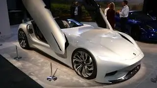 New 2020 Karma SC1 Vision Exotic Car - 2019 LA Auto Show, Los Angeles CA