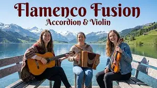 Flamenco Violin Accordion Fusion | Calm Productive Work Music