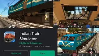 Indian Train simulator Story mode real gameplay Playstore download