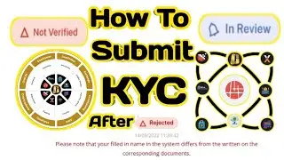 How to Submit #oneecosystem  KYC Document after Rejected #onelife #onecoin #oneforex #kyc