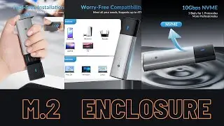 M.2 ENCLOSURE #review #gaming