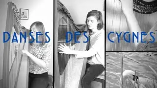 DANSES DES CYGNES - SWAN LAKE - HARP TRIO - THE WILLOW TRIO