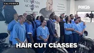TikTok barber VicBlends opens academy at Valley State Prison