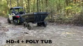 Tough Terrain ATV Dump & Log Trailers