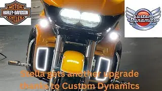 Custom Dynamics Lower Fairing Light Install...Stella with another upgrade