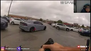 Stolen Hellcat Driver JUMPS from 2nd Floor of Mall