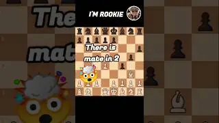 Mate in 2 |Hopton Attack| @iamrookieofficial  #matein2 #hoptonatrack #quickmate #forwhite