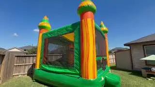 Glance at Amazon Castle bounce house |  FTX Inflatables