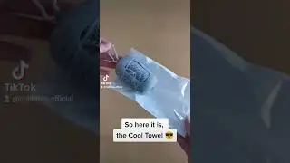 It works!! Cool yourself in a cool way 😎 #towel #gym #cool #coolingtowel #hiking