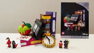 LEGO Disney Villain Icons 43227 | 100th Anniversary | TIMELAPSE