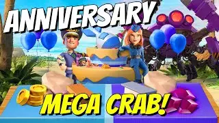 Boom Beach Anniversary Mega Crab!