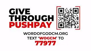 WOGCMI Sunday Service | 01/11/2026