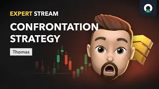 CONFRONTATION Strategy trading tutorial 🎓 | Olymp Trade Live