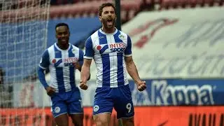 WILL GRIGG: Hat-trick hero delighted after firing Latics to 5-1 win against MK Dons