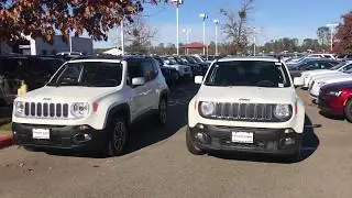 Renegades 4x4 with Sun Roof's!