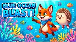 Learn color Blue: Finn & Pip&rsquo;s Blue Ocean Blast!