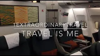 Eps.5 Cathay Pacific CX798 flight from Jakarta to Hong Kong (business class)