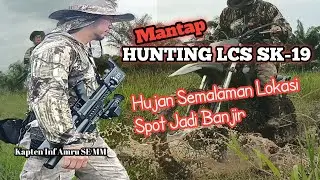 🛑LCS Air Arms SK-19 HUNTING RUAK RUAK GAGAL POIN KARENA SPOT KEBANJIRAN😁😁
