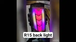 r15 back light new multy disining #viral #automobile #bmwbike #shortvideo