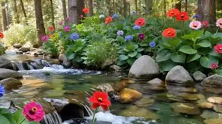 Tranquil River Like Heaven Flowing Peacefully to Quiet Thoughts and Guide You Into Deep Rest