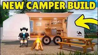 I Used a Trailer to Build a Camper with DustyTv in APM | Roblox American Plains Mudding
