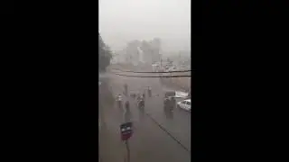 #Karachi-Monsoon-Rain-2020-Incident-Avari Tower