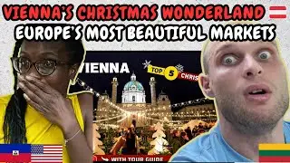 REACTION TO VIENNA's Christmas Wonderland: Europe's Most Beautiful Markets! | FIRST TIME WATCHING