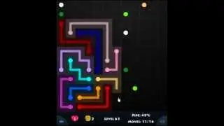 flow game facebook - jumbo pack level 63 Connect the dots