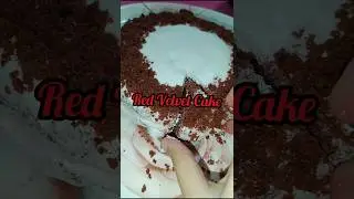 Homemade Red Velvet Cake Recipe | #redvelvetcakedesign #cake #cakevideos